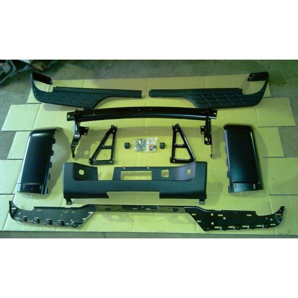 GM TRUCKS & VANS SIERRA/PU 1500 HYBRID (GMC) STEP BUMPER ASSEMBLY BLACK (WO/SENSOR) OEM#GM1103159 2009-2013 PL#GM1103159