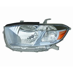 TOYOTA HIGHLANDER HYBRID HEAD LAMP UNIT LEFT (Driver Side) (NO BULB) OEM#8117048480 2008-2010 PL#TO2518117