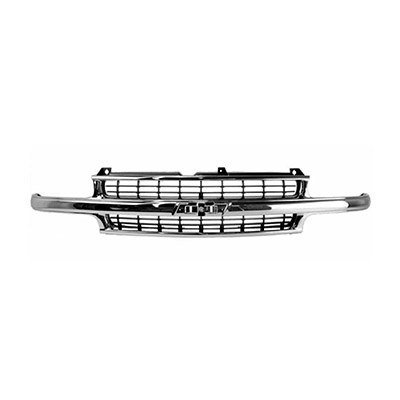 GM TRUCKS & VANS SUBURBAN (CHEVY) GRILLE All CHROME (PERFORMANCE) OEM#15764313-PFM 2000-2006 PL#GM1200478
