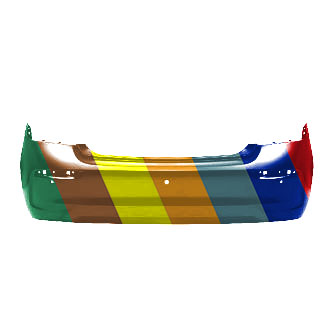 CHEVROLET SONIC REAR BUMPER COVER PRIMED (SD)(WO/RS)(W/REMOTE START)(W/SENSOR) OEM#42501037 2017-2020 PL#GM1100A03