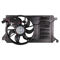 MAZDA MAZDA3 RADIATOR & A/C FAN ASSEMBLY (2.3L)(SINGLE FAN) OEM#R2AH15025G 2010-2013 PL#MA3115142