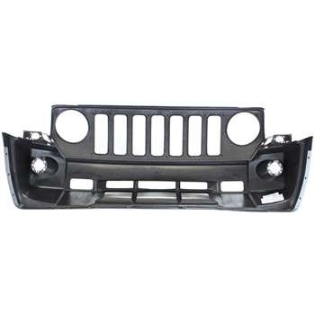 JEEP PATRIOT FRONT BUMPER COVER PRIMED (W/FOG & Tow Hook) OEM#68021303AB 2007-2010 PL#CH1000935
