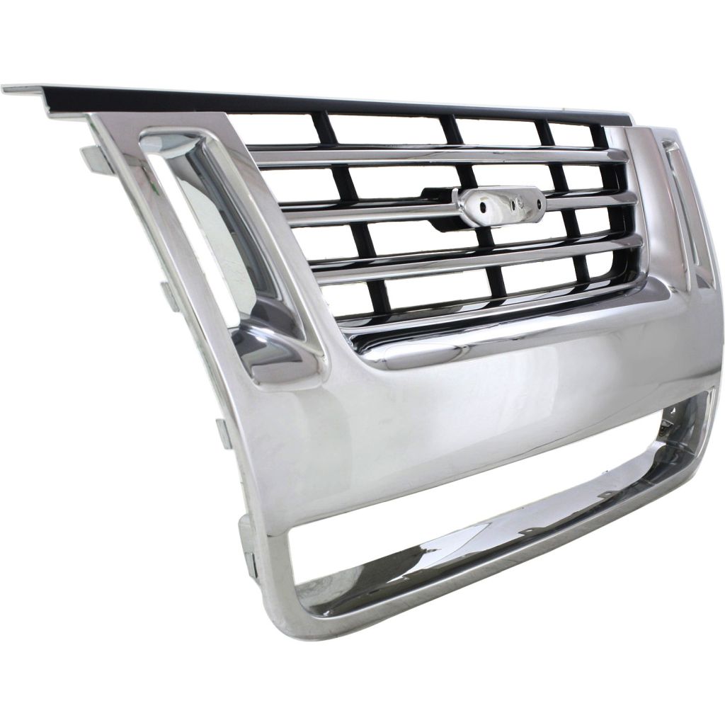 FORD TRUCKS & VANS EXPLORER SPORT TRAC (PICKUP) GRILLE CHROME**CAPA** OEM#8L2Z8200CA 2007-2010 PL#FO1200477C