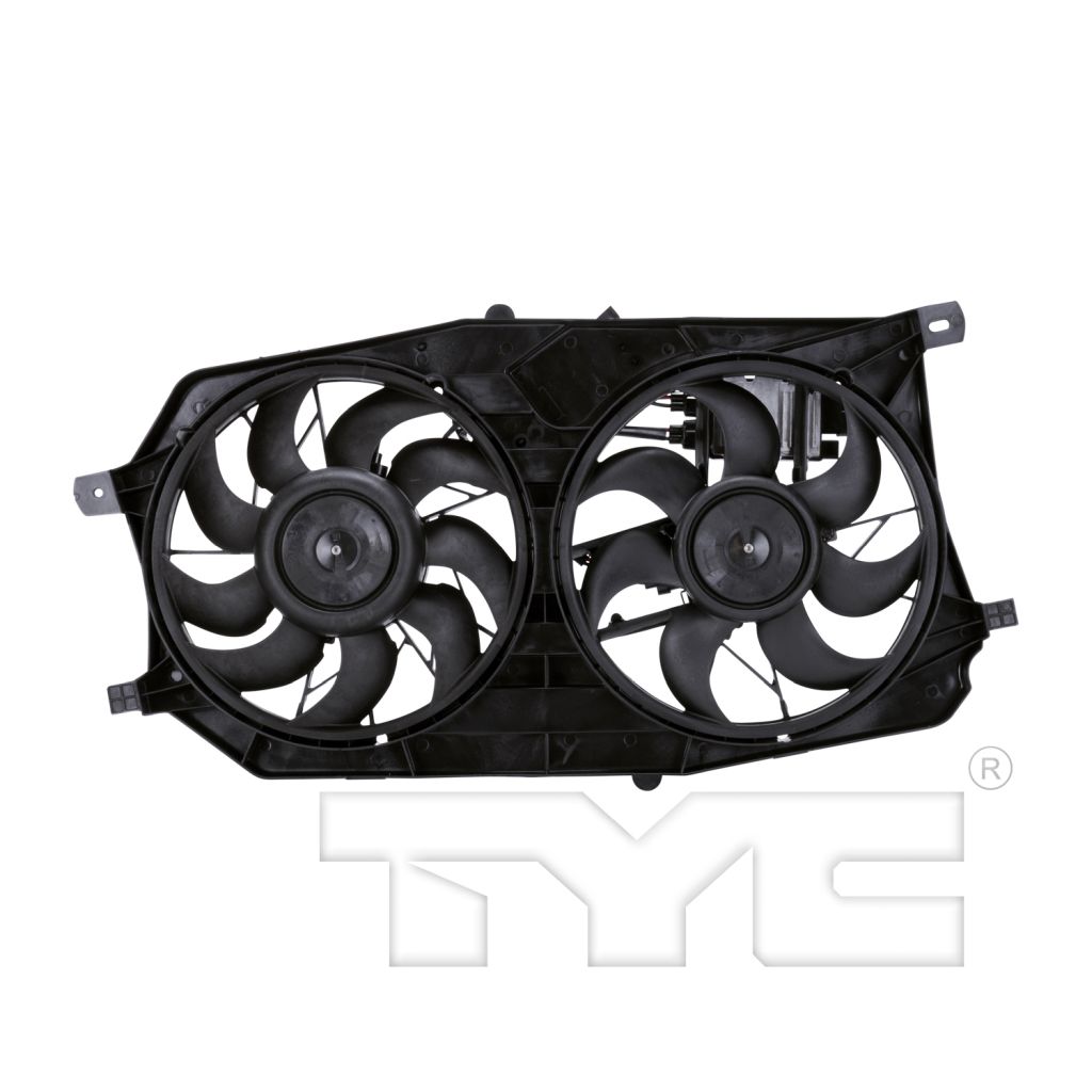 MERCURY MONTEGO RADIATOR & A/C FAN ASSY (DUAL FAN) OEM#5F9Z8C607BM 2005-2007 PL#FO3115158