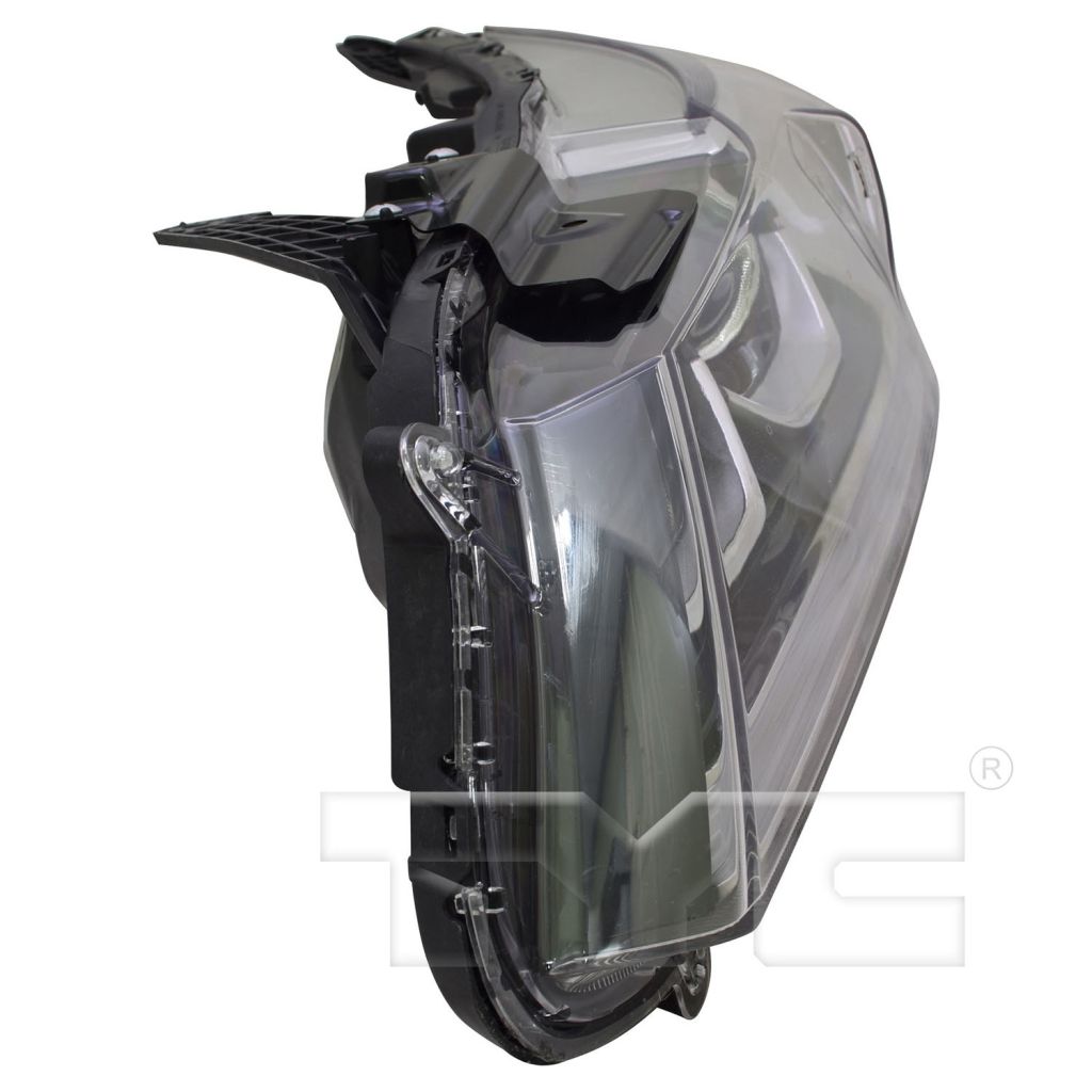 HONDA ACCORD SEDAN HEAD LAMP ASSEMBLY LEFT (Driver Side) (HALOGEN) W/LED DRL OEM#33150T2AA81 2016-2017 PL#HO2502169