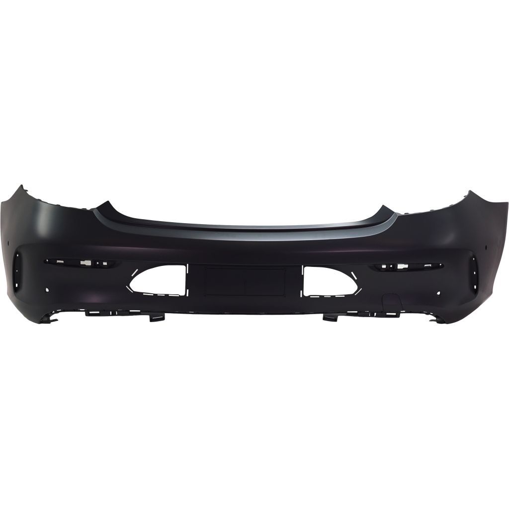 MERCEDES-BENZ C-CLASS COUPE REAR BUMPER COVER PRM-GRAY (W/ACTIVE PK ASSIST)(C300 W/SPORT)(C43) OEM#20588092039999 2017-2018 PL#MB1100397