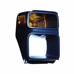 FORD TRUCKS & VANS FORD/PU F250/350/450/550 (SUPER DUTY) PARK/SIGNAL LAMP UNIT RIGHT (Passenger Side) W/ HEAD LAMP DOOR (SEAL BEAM) OEM#7C3Z13200B 2008-2010 PL#FO2527106