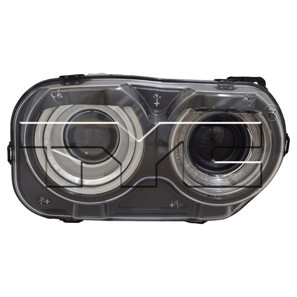 DODGE CHALLENGER HEAD LAMP ASSEMBLY RIGHT (Passenger Side) (HALOGEN)**CAPA** OEM#68174064AF 2015-2023 PL#CH2503267C