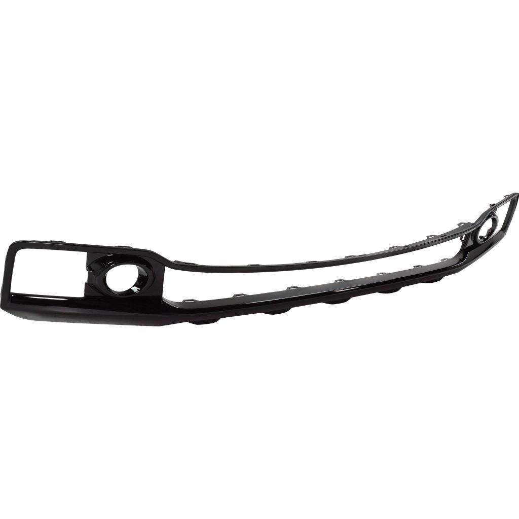 HONDA RIDGELINE FRONT BUMPER CENTER INSERT PTD-BLACK (W/FOG LAMP) OEM#71110T6ZA20 2017-2020 PL#HO1037103