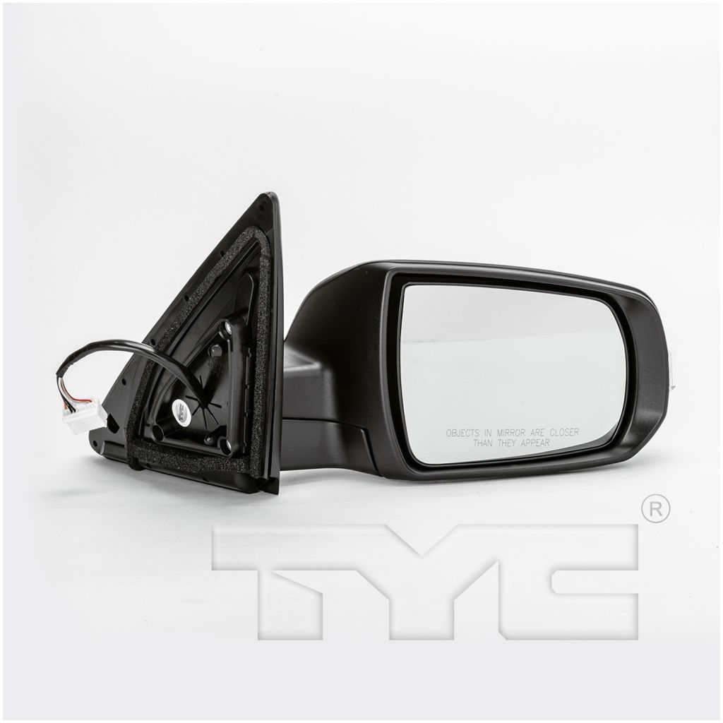 KIA SORENTO DOOR MIRROR RIGHT (Passenger Side) PWR/HTD/SIGNAL/M-FOLD (WO/MEMORY)(WO/BLINDSPOT) OEM#876201U050 2011-2015 PL#KI1321146