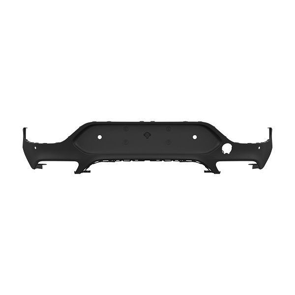 MERCEDES-BENZ GLC-COUPE (253) REAR BUMPER LOWER VALANCE TXT-BLACK (W/ACTIVE PK ASSIST)(GLC63) OEM#2538856702 2018-2019 PL#MB1195168
