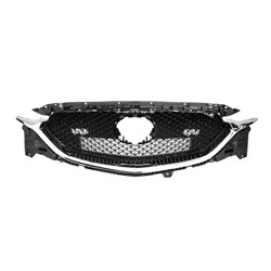 MAZDA CX-5 GRILLE ASSY CHROME/BLACK WO/EMBLEM BASE **CAPA** OEM#KB8D50710J 2017-2021 PL#MA1200215C