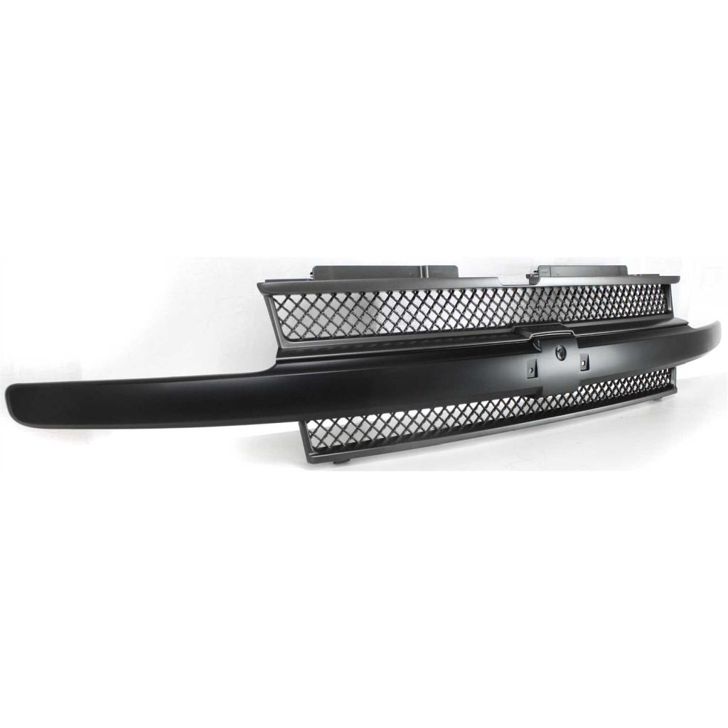 GM TRUCKS & VANS TRAILBLAZER GRILLE(W/BLK MLDG)(W/O HEAD/LAMP WASHERS) OEM#10358121 2002-2005 PL#GM1200470
