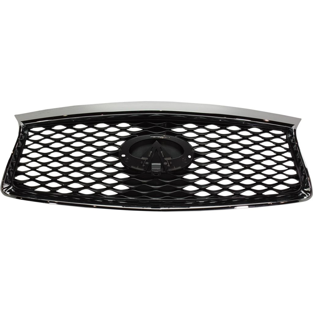 INFINITI QX60 GRILLE CHROME/GRAY (W/CAMERA) OEM#623109NC0B 2016-2019 PL#IN1200136