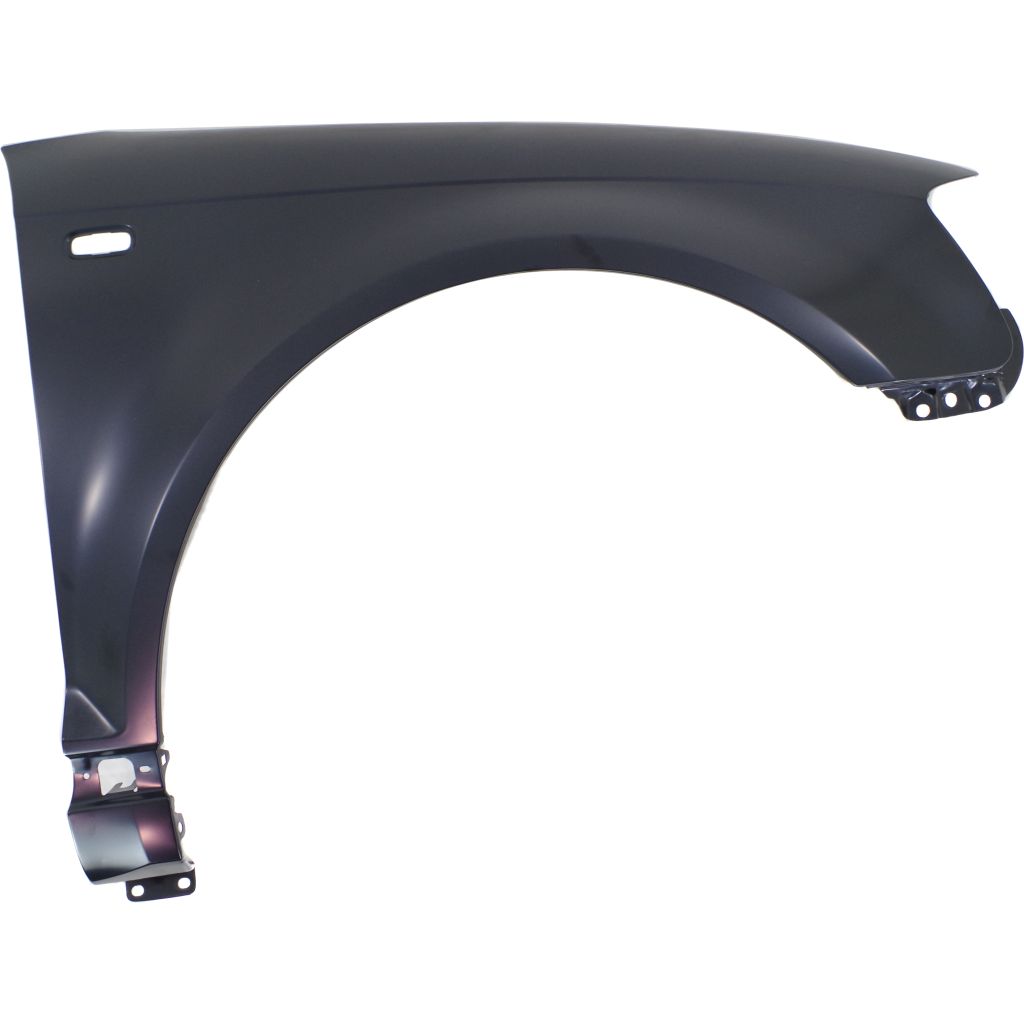 AUDI A3 FENDER RIGHT (Passenger Side) (W/SIDE MARKER HOLE) OEM#8P0821106F 2006-2008 PL#AU1241120