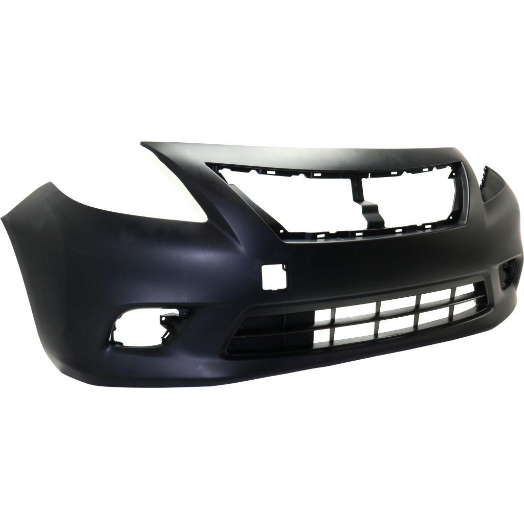 NISSAN(DATSUN) VERSA SEDAN FRONT BUMPER COVER PRIMED (W/CVT) **CAPA** OEM#FBM229KA0J 2013-2014 PL#NI1000291C