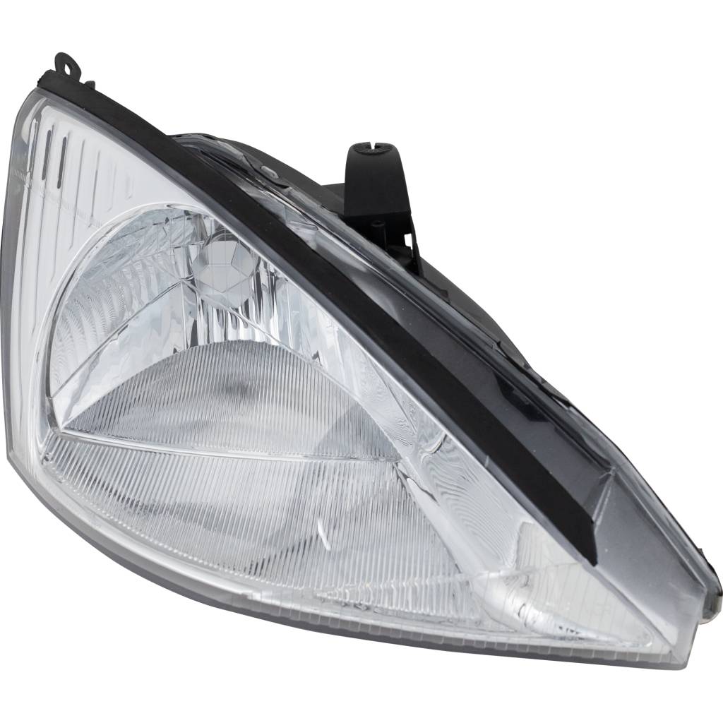 FORD FOCUS HEAD LAMP ASSY RIGHT (Passenger Side) (W/O HID & SVT)(CHROME BEZEL) OEM#3S4Z13008CC 2000-2002 PL#FO2503171