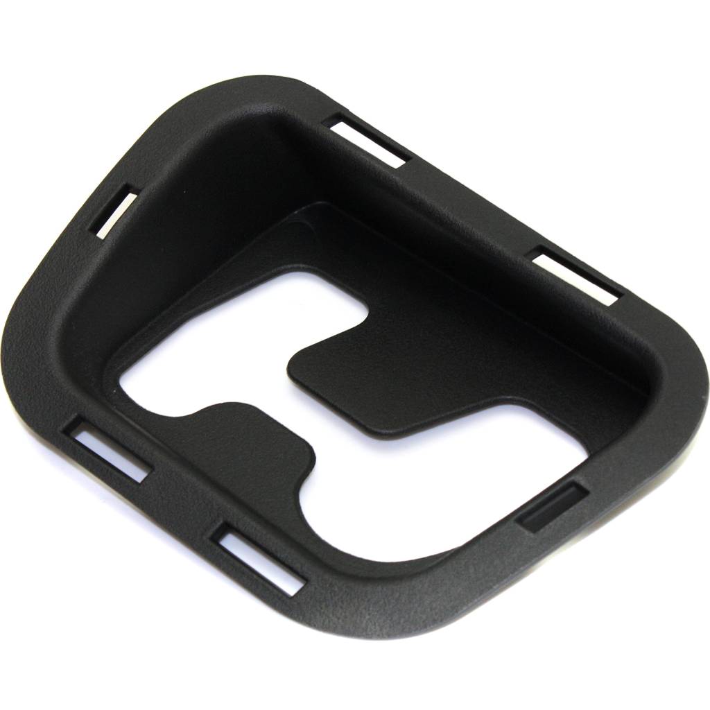 GM TRUCKS & VANS TAHOE (CHEVY) FRONT BUMPER TOW HOOK OPNG COVER RIGHT (Passenger Side)(W/ROUND FOG)(WO/OFFROAD) OEM#15893977 2007-2014 PL#GM1029103