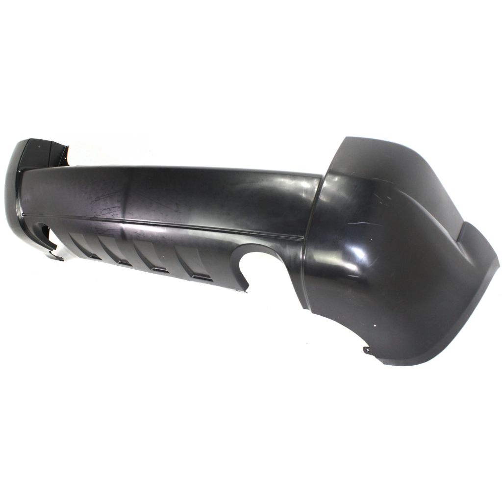 HYUNDAI TUCSON REAR BUMPER COVER SMOOTH PRIMED (2.7L)(W/O Sensor)(DUAL EXHAUST CUT) OEM#866102E030 2005-2009 PL#HY1100145