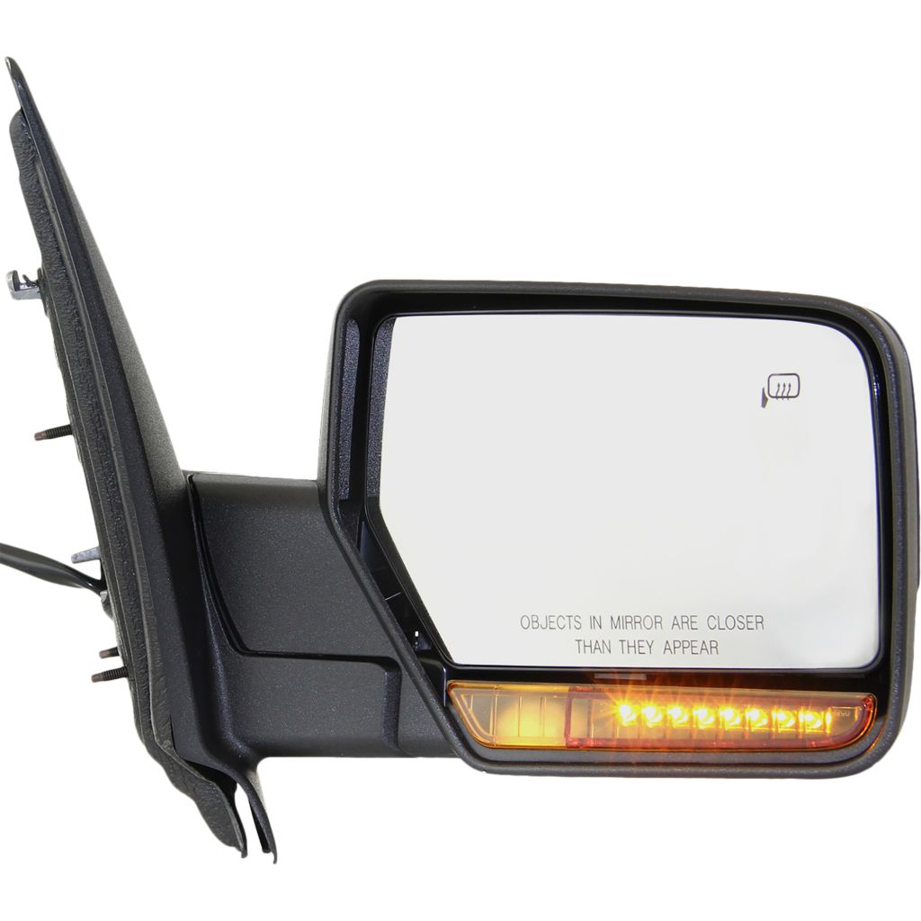 FORD TRUCKS & VANS EXPEDITION DOOR MIRROR RIGHT (Passenger Side) PWR/HTD/SIGNAL/PUDDLE/M-FOLD/MEMEMORY (BLK) OEM#8L1Z17682BA 2007-2010 PL#FO1321363
