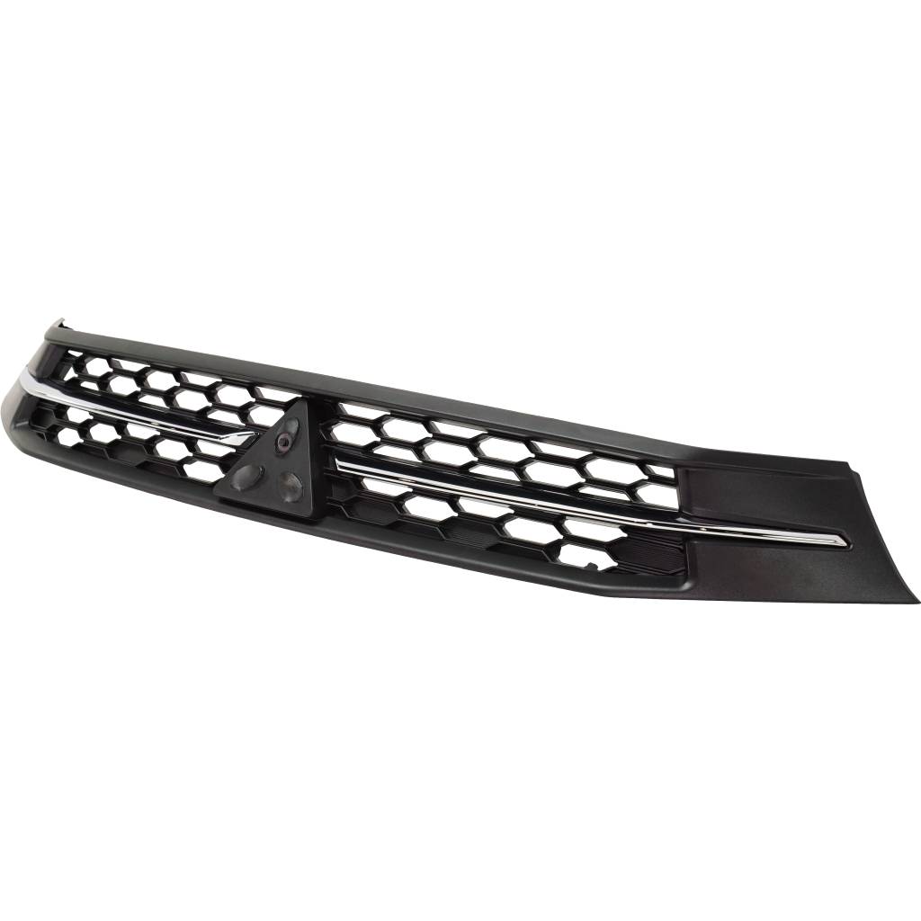 MITSUBISHI OUTLANDER SPORT (5 SEATER) GRILLE UPPER CHROME/BLACK**CAPA** OEM#6402A504 2018-2019 PL#MI1200274C