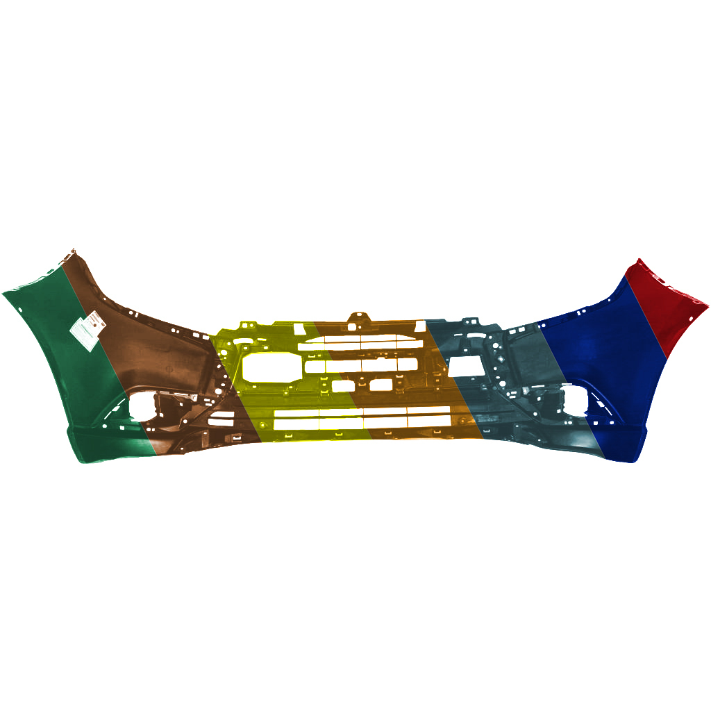 MITSUBISHI OUTLANDER (7 SEATER) FRONT BUMPER COVER PRM/LWR TEXT OEM#6400H881 2016-2018 PL#MI1000341