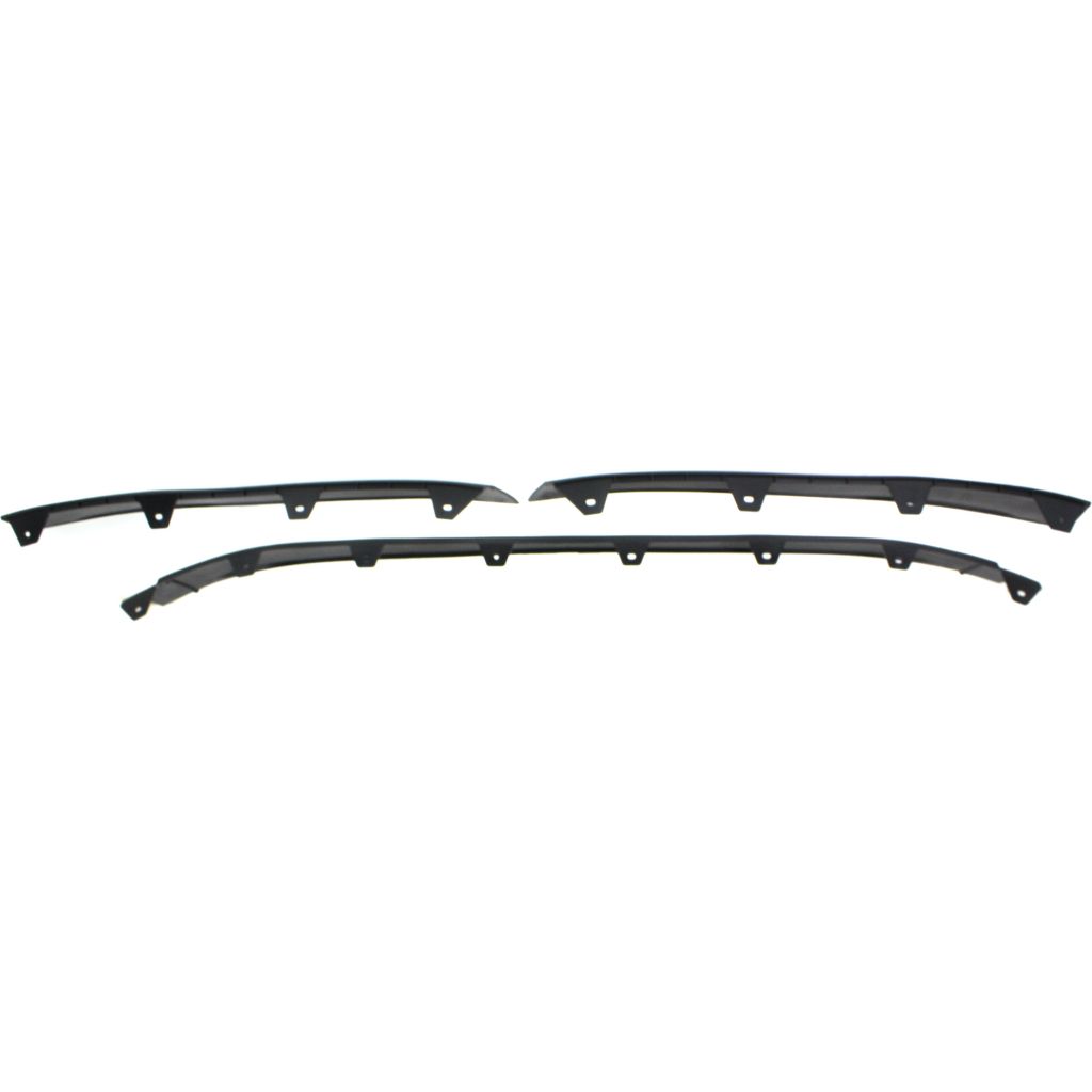 CHEVROLET MALIBU / MALIBU LIMITED FRONT BUMPER AIR DEFLECTOR BLACK (3pc) OEM#22842404 2013-2016 PL#GM1092236