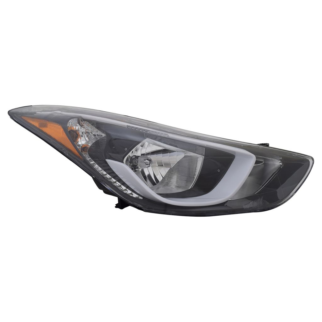 HYUNDAI ELANTRA SEDAN HEAD LAMP ASSY RIGHT (Passenger Side) (WO/LED) OEM#921023X280 2014-2016 PL#HY2503189
