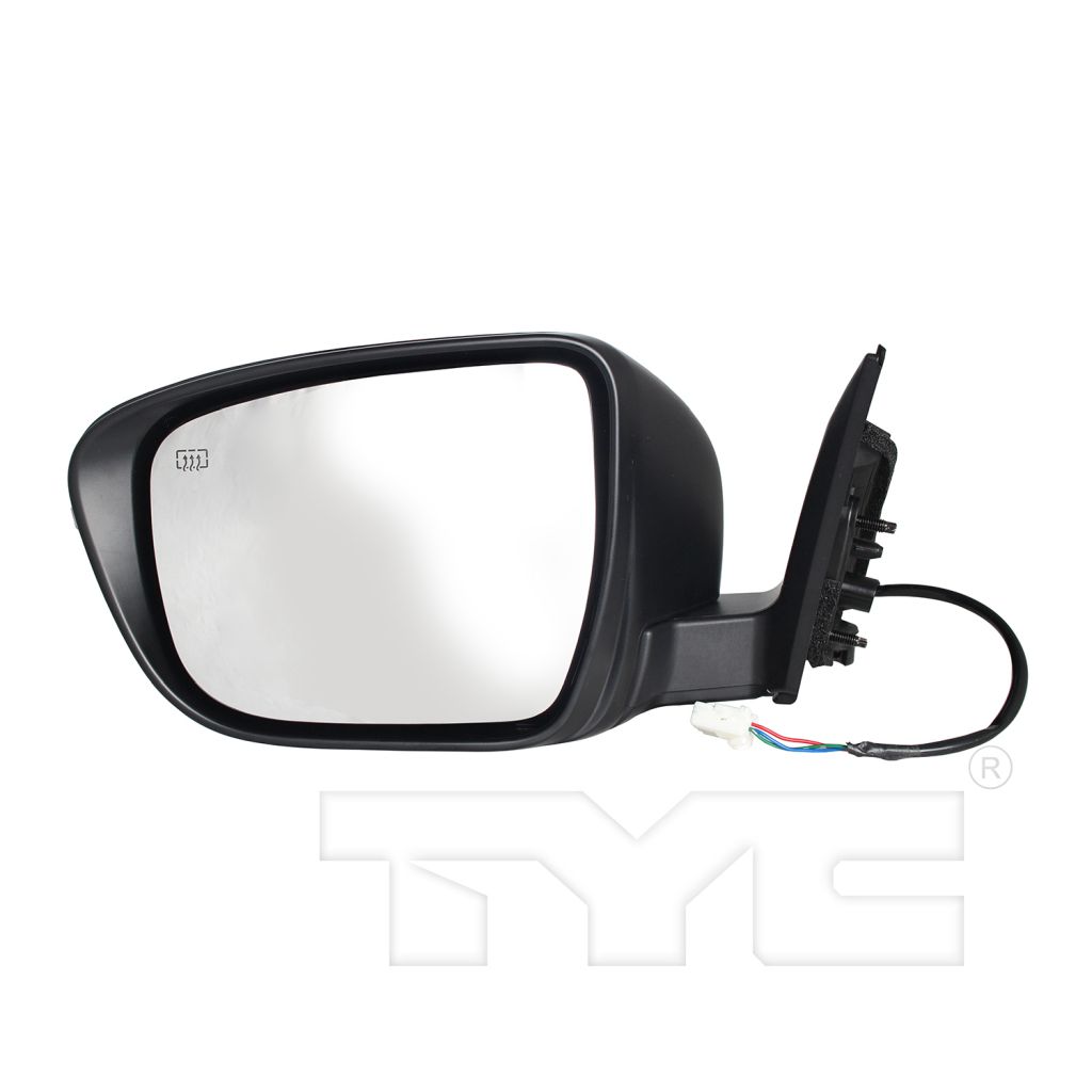 NISSAN(DATSUN) ROGUE (2.5L) DOOR MIRROR LEFT (Driver Side) PWR/HTD/SIGNAL (WO/SIDE VIEW CAMERA)(MAN-FOLD) OEM#963029TB1C-PFM 2017-2020 PL#NI1320287