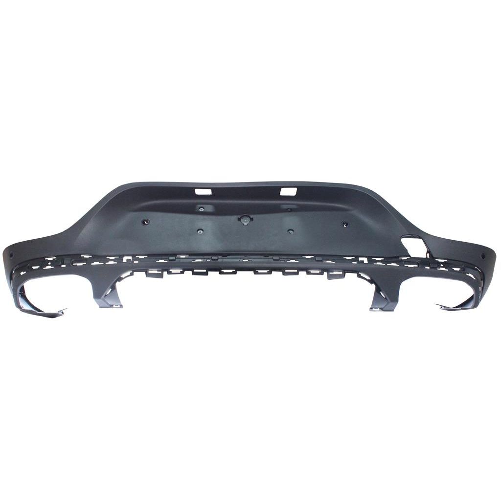 MERCEDES-BENZ GLC-COUPE (253) REAR BUMPER LOWER VALANCE TXT-BLACK (W/ACTIVE PK ASSIST)(GLC300 W/AMG) OEM#2538858103 2020-2023 PL#MB1195155