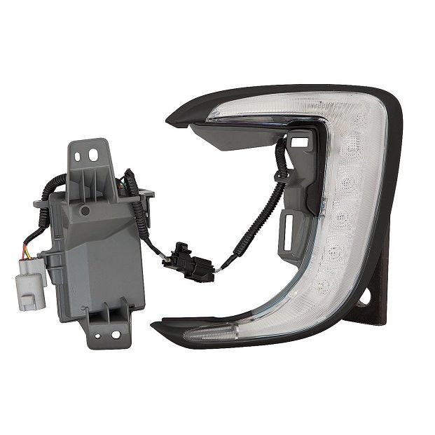MITSUBISHI LANCER DAYTIME RUNNING LAMP ASSY LEFT (Driver Side) (LED)(TO 3-16)**CAPA** OEM#8312A027 2016 PL#MI2562101C
