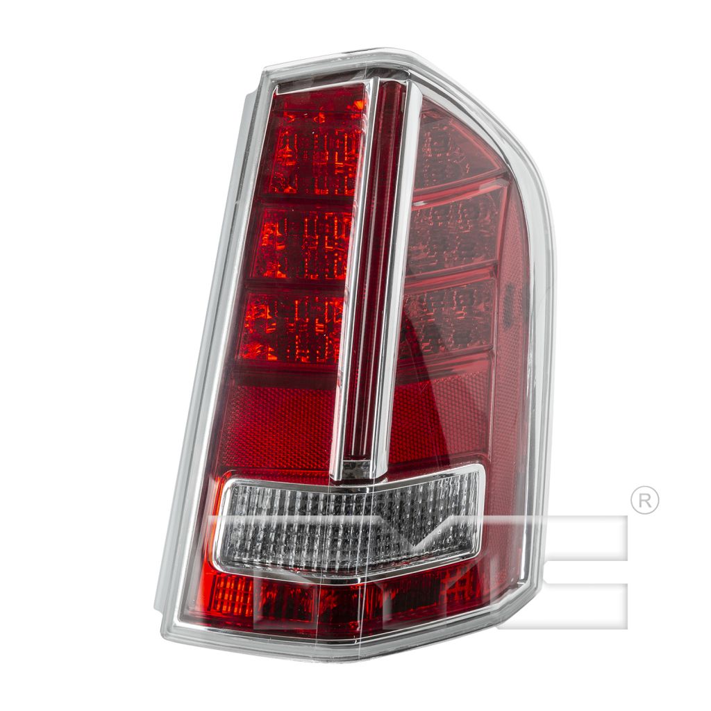 CHRYSLER 300 TAIL LAMP ASSY RIGHT (Passenger Side) (W/CNTR CHROME TRIM)(FM 3-19-12)(CLEAR LENS) OEM#68154606AC 2012-2014 PL#CH2819135