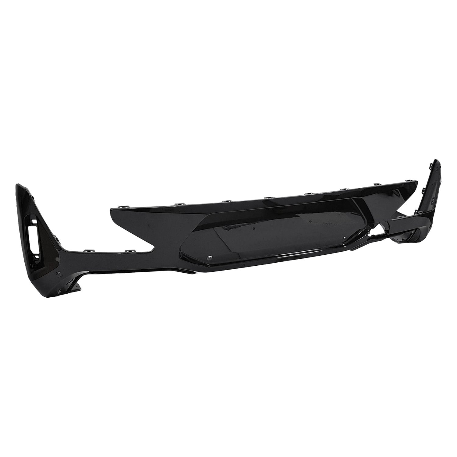 BMW BMW X4 REAR BUMPER COVER TRIM GLOSS-BLACK (WO/SENSOR)(30i W/M SPORT)(M40i) OEM#51125A41FA1 2022-2025 PL#BM1115122