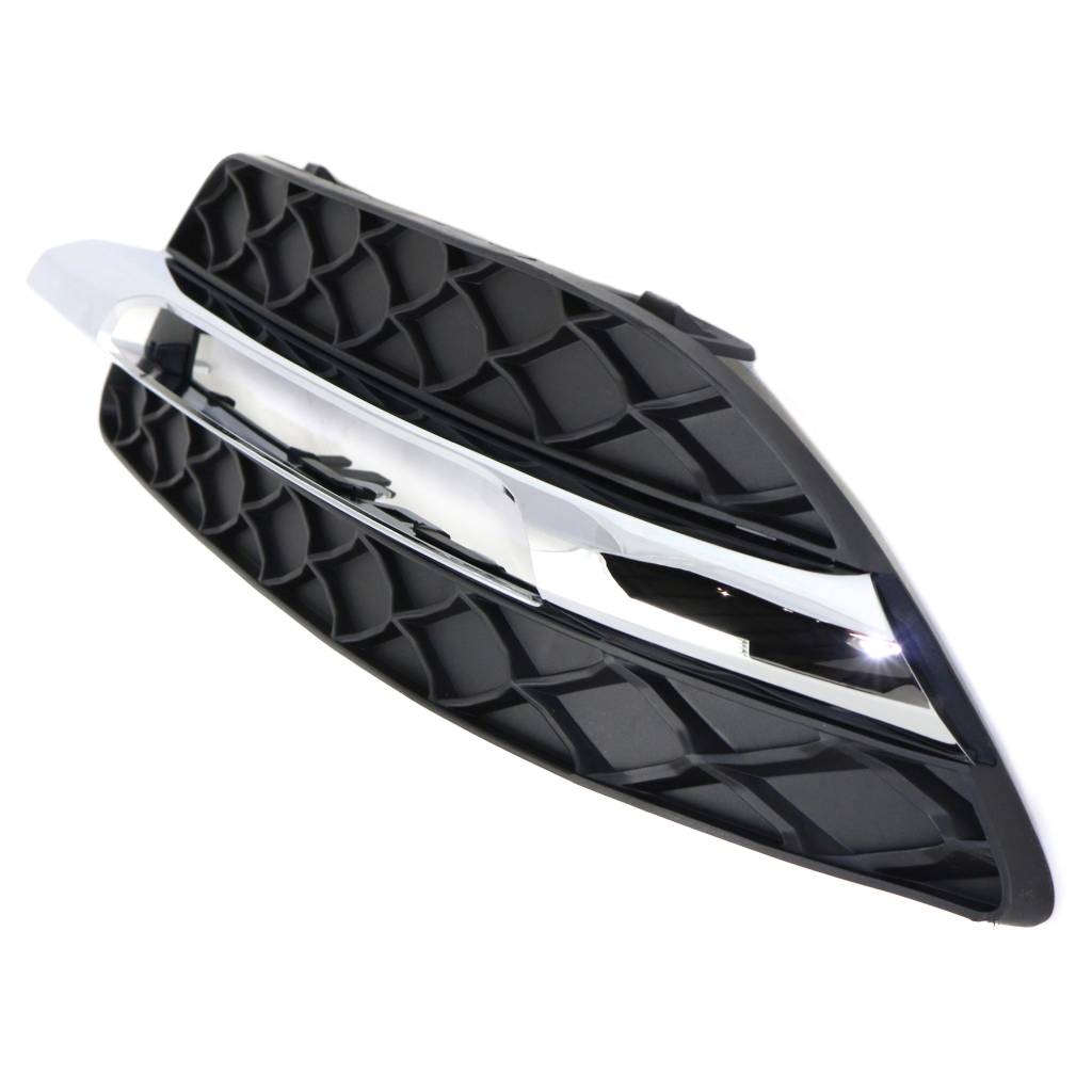 MERCEDES-BENZ C-CLASS SEDAN (204) FRONT BUMPER GRILLE OUTER LEFT (Driver Side) (LUXUARY MDL)(EXC C63) OEM#2048803224 2012-2014 PL#MB1038117