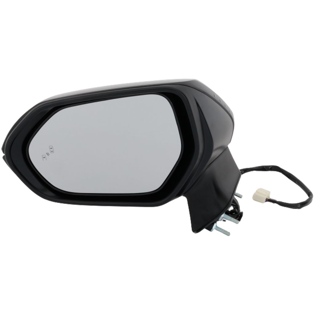 TOYOTA COROLLA HYBRID DOOR MIRROR LEFT (Driver Side) PWR/HTD (LE)(W/BSD)(PTM) **CAPA** OEM#8794012K90-PFM 2020-2025 PL#TO1320393C