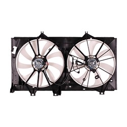 TOYOTA CAMRY RADIATOR & A/C FAN ASSEMBLY (V6)(DUAL FAN) OEM#167110P200-PFM 2015-2017 PL#TO3115170