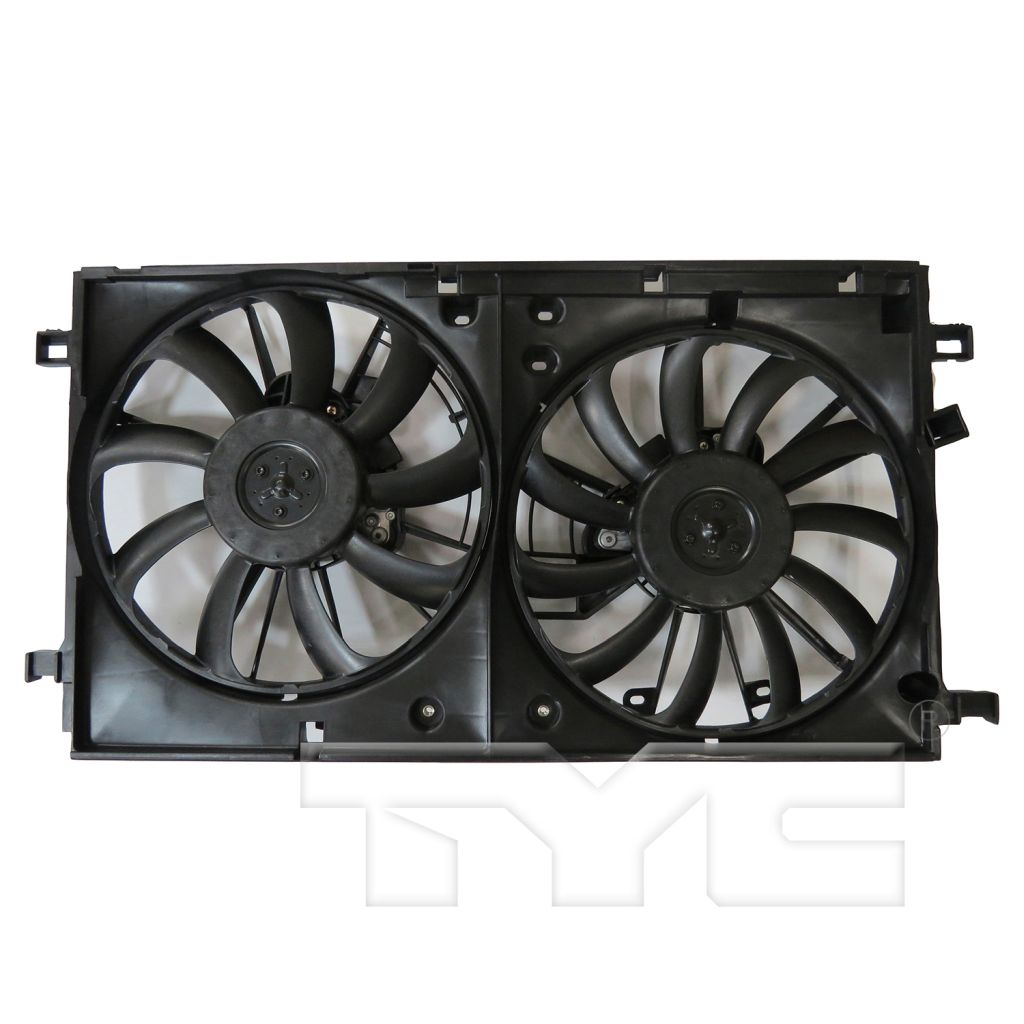 TOYOTA PRIUS PRIME RADIATOR & A/C FAN ASSY (DUAL FAN) OEM#1671137180-PFM 2017-2022 PL#TO3115212