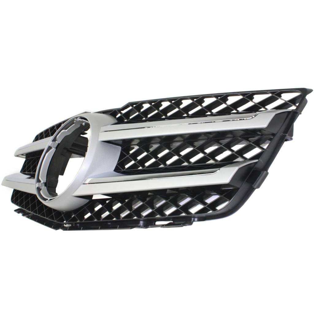 MERCEDES-BENZ GLK-CLASS (204) GRILLE CHR/BLK (W/ALUMINUM TRIM) OEM#20488008839776-PFM 2010-2015 PL#MB1200161