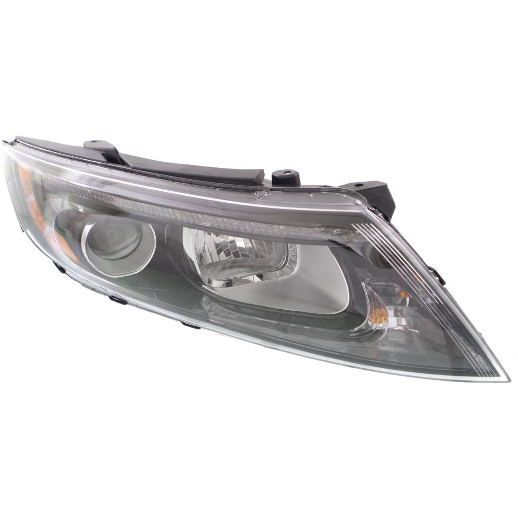 KIA OPTIMA HEAD LAMP ASSY RIGHT (Passenger Side) ( HALOGEN)(W/ LED) OEM#921024C551 2014-2015 PL#KI2503176