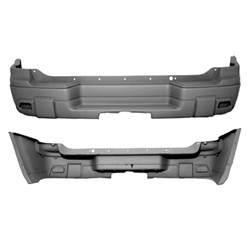 GM TRUCKS & VANS TRAILBLAZER REAR BUMPER COVER PRIMED (EXC LT & SS) OEM#88937016 2002-2009 PL#GM1100627