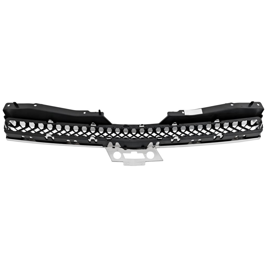 GM TRUCKS & VANS AVALANCHE GRILLE UPPER CHROME FRAME/BLK MESH OEM#22830013 2007-2013 PL#GM1200563