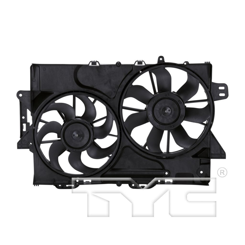 2008-2009 CHEVROLET / PONTIAC Radiator cooling fan assy OEM# 19130587-PFM PL# GM3115241