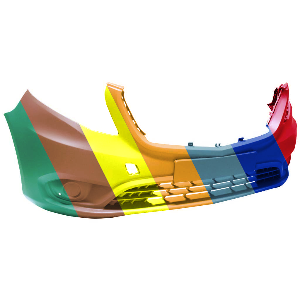 MERCEDES-BENZ METRIS FRONT BUMPER COVER PRIMED (WO/SENSOR)(WO/FOG) OEM#44788508259999 2016-2023 PL#MB1000506