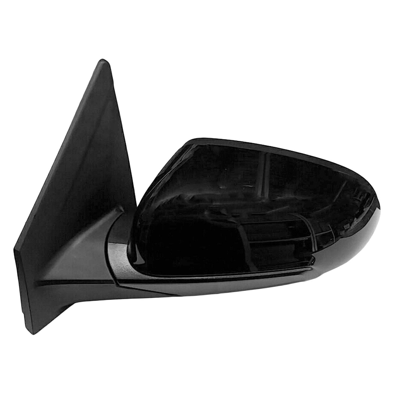 HYUNDAI KONA DOOR MIRROR LEFT (Driver Side) PWR/N-HTD/M-FOLD (W/SPOTTER GLASS)(BLACK) OEM#87610J9100MZH 2018-2022 PL#HY1320256