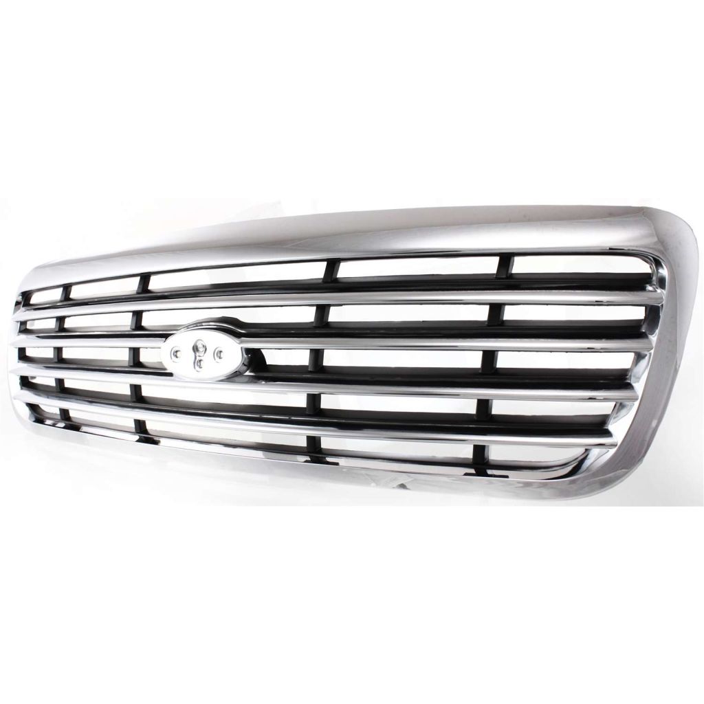FORD CROWN VICTORIA GRILLE CHROME (HORIZONTAL TYPE) OEM#6W7Z8200BA 1998-2011 PL#FO1200346