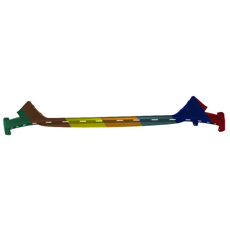 FORD TRUCKS & VANS EDGE FRONT BUMPER COVER LOWER PRIMED (SPORT MDL) OEM#FT4Z17D957CPTM 2015-2018 PL#FO1015121