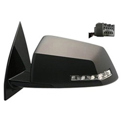 GM TRUCKS & VANS ACADIA / ACADIA LIMITED DOOR MIRROR LEFT (Driver Side) PWR/HTD/M-FOLD/SIGNAL(W/BLIND SPOT MIRROR)(PTM) OEM#20879274 2012 PL#GM1320383