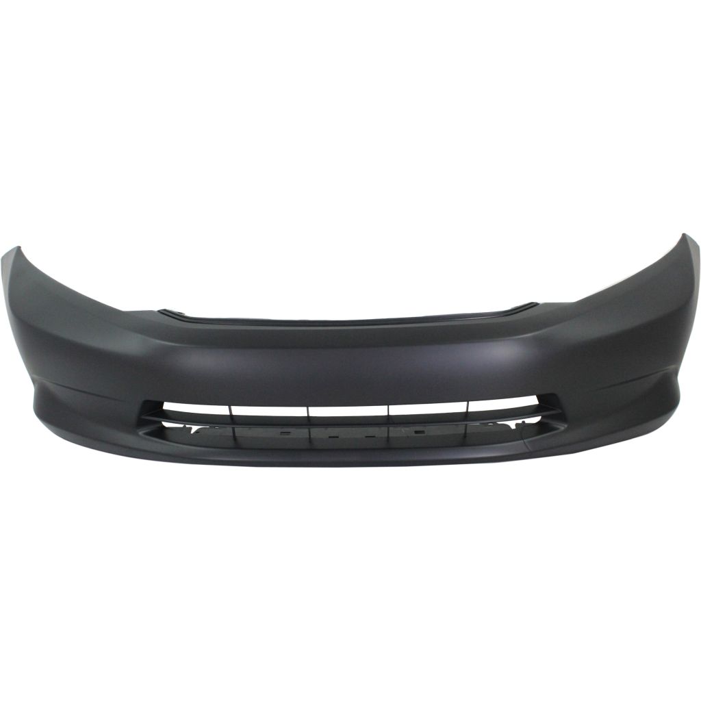 HONDA CIVIC SEDAN FRONT BUMPER COVER PRIMED (WO/FOG)(DX/HF/LX/NATURAL GAS)**CAPA** OEM#04711TR3A90ZZ 2012 PL#HO1000280C
