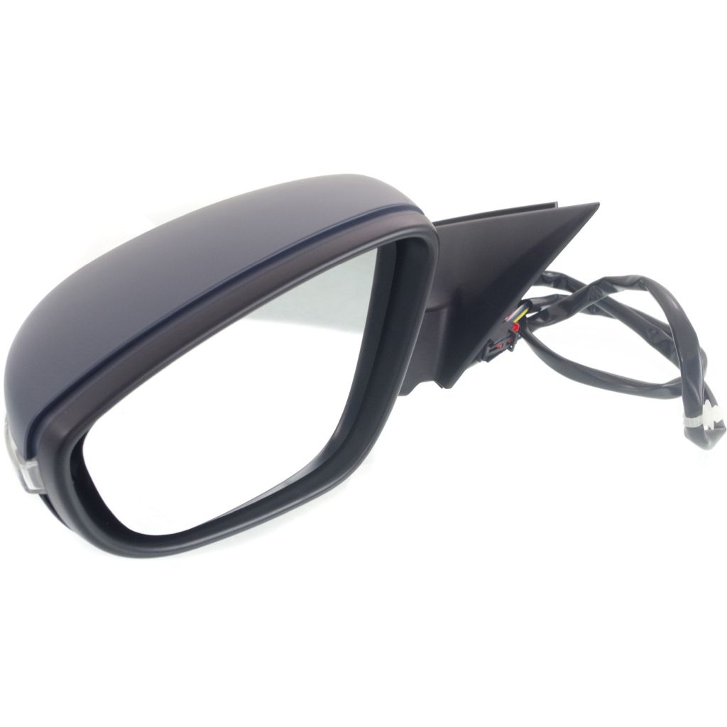 VOLKSWAGEN PASSAT DOOR MIRROR LEFT (Driver Side) PWR/HTD/SIGNAL (WO/MEMORY) OEM#561857507M9B9-PFM 2012 PL#VW1320158