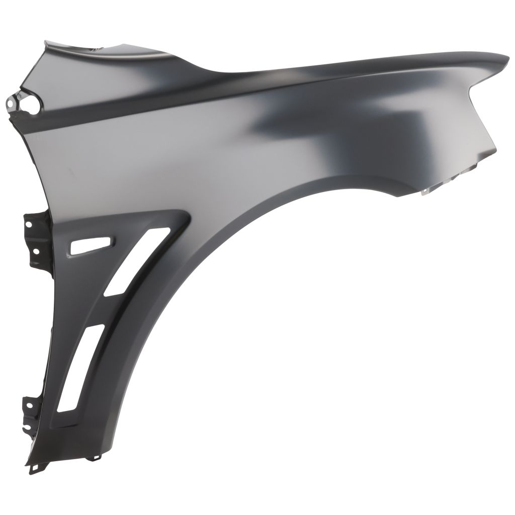 MITSUBISHI LANCER EVOLUTION FENDER RIGHT (Passenger Side) W/ S.L. Hole (STEEL) OEM#5220C878-PFM 2008-2014 PL#MI1241176
